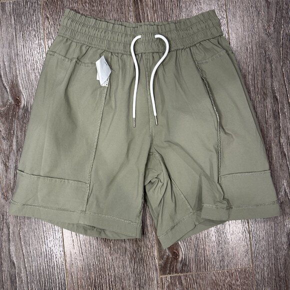 Nike Men’s Sportswear Woven Utility Shorts – Size Small (Olive Green) - Picture 5 of 8